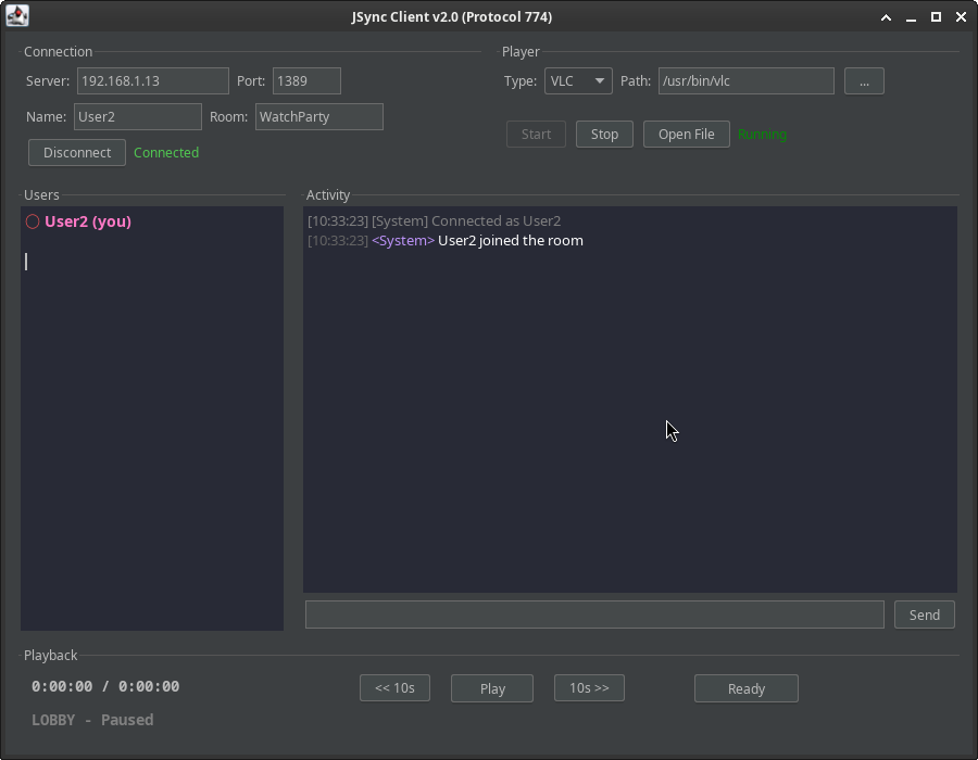 JSync Client